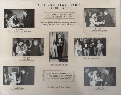 First Post War Ball, 1954