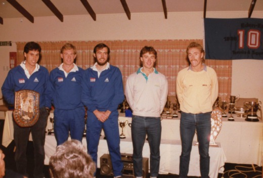 Winners Cousin Shield Squash Team, 1986