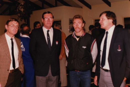 Alistair Stormont, Tony Crookbain, Ross Norman and Michael Greig