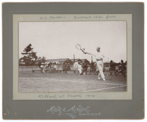 H A Parker at the NZ Champs in Dunedin, 1904