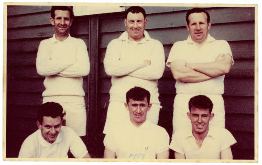 Winners of the First Grade Mens Interclub, 1957