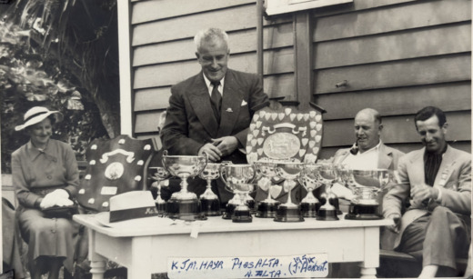 Tennis Opening Day, 1954