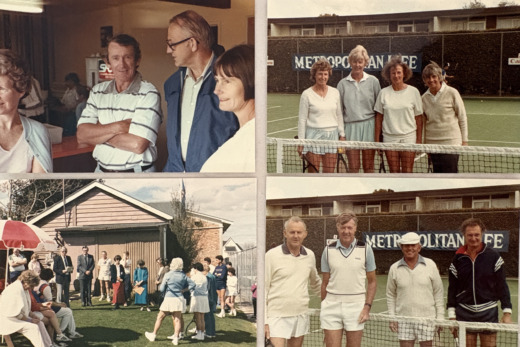 Tennis Opening Day 1986