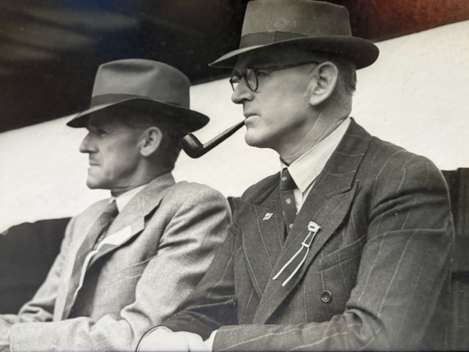 Mr A A Cleal and Mr A Clive Johns, 1946