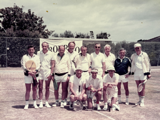 West German Veterans played Eden Epsom Veterans at EE, 1978.
