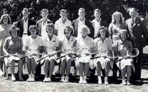 Auckland Reps in the NZ Junior Championship Tournament, 1946