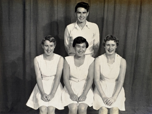 Club Members at the NZ Junior Champs in Auckland, 1953