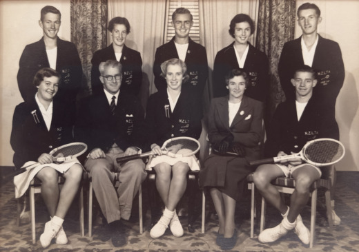 NZ Junior Tennis Team to NSW 1953